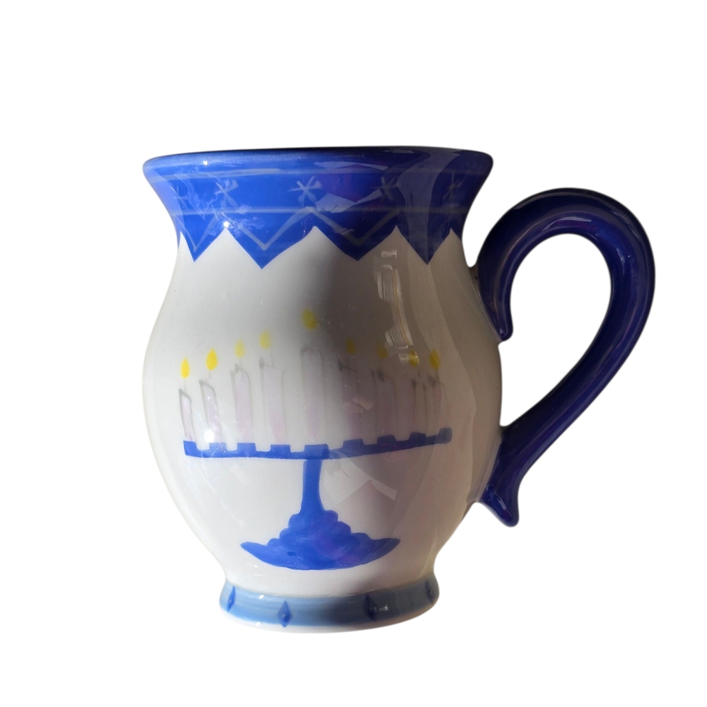 Hanukkah Menorah Mug